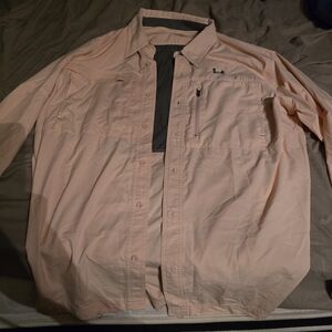 Under Armour Light Pink Shirt Jacket